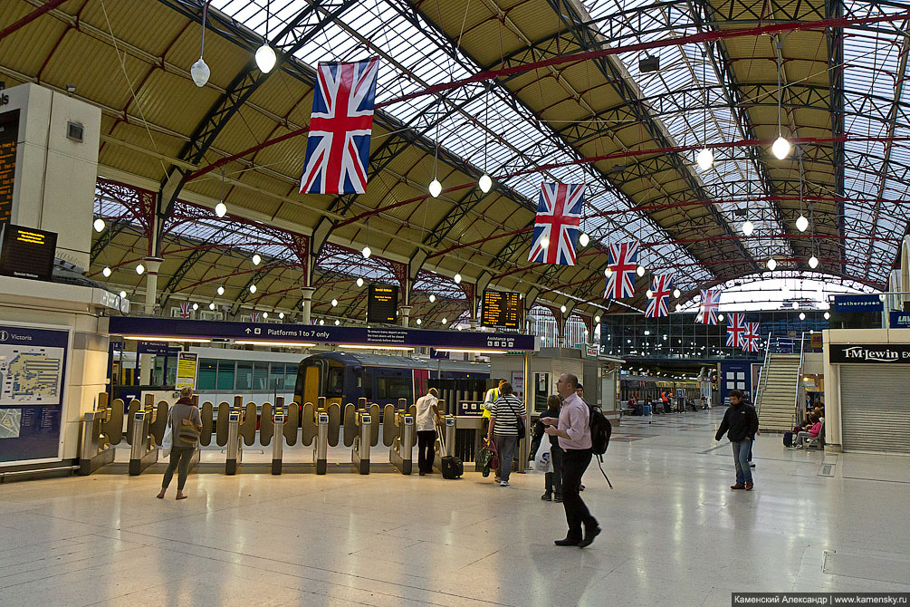 Великобритания, UK, железная дорога, London, railway