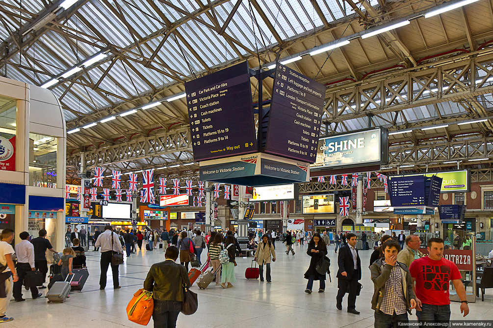 Великобритания, UK, железная дорога, London, railway