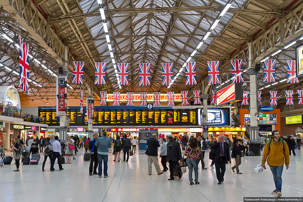 Великобритания, UK, железная дорога, London, railway