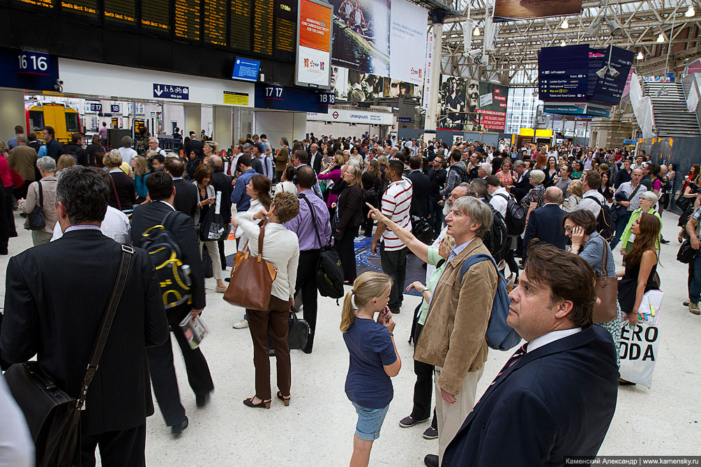 Великобритания, UK, железная дорога, London, railway