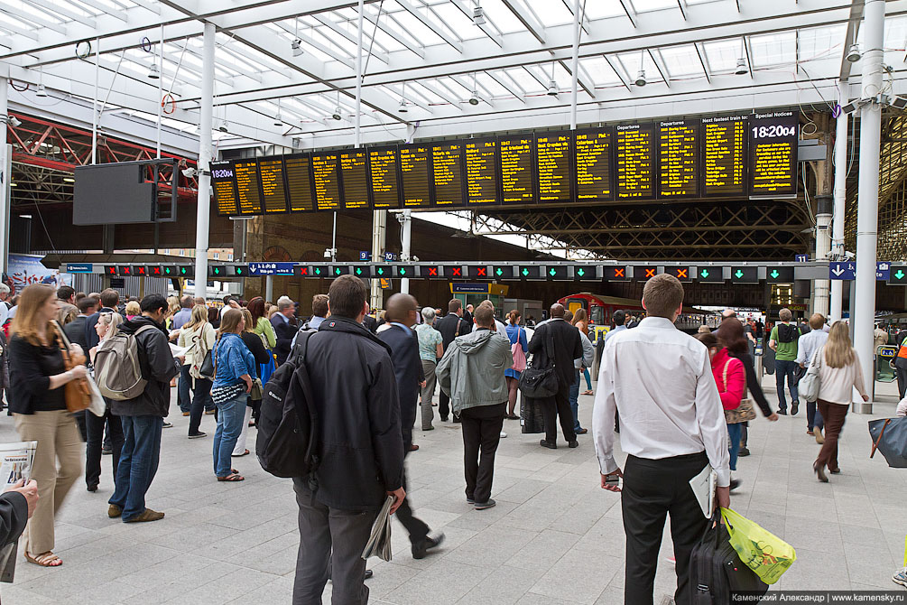 Великобритания, UK, железная дорога, London, railway