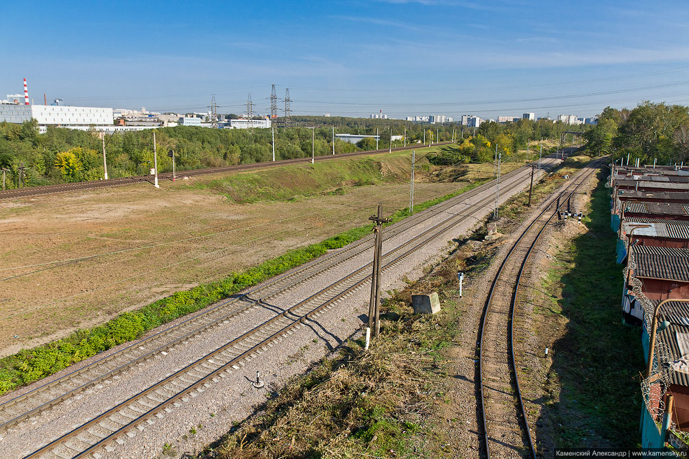 Курское направление, Москва, Фотографии, платформа Покровская, станция Красный строитель