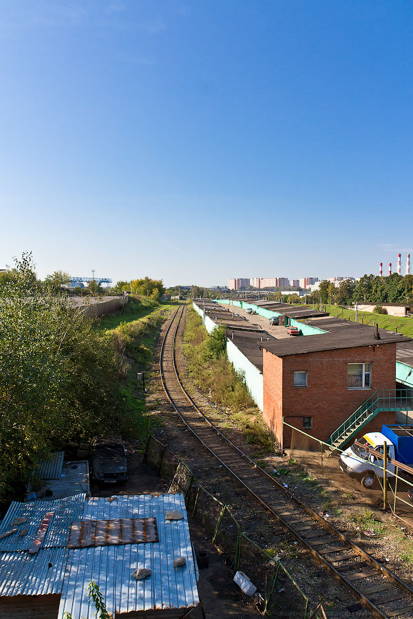 Курское направление, Москва, Фотографии, платформа Покровская, станция Красный строитель