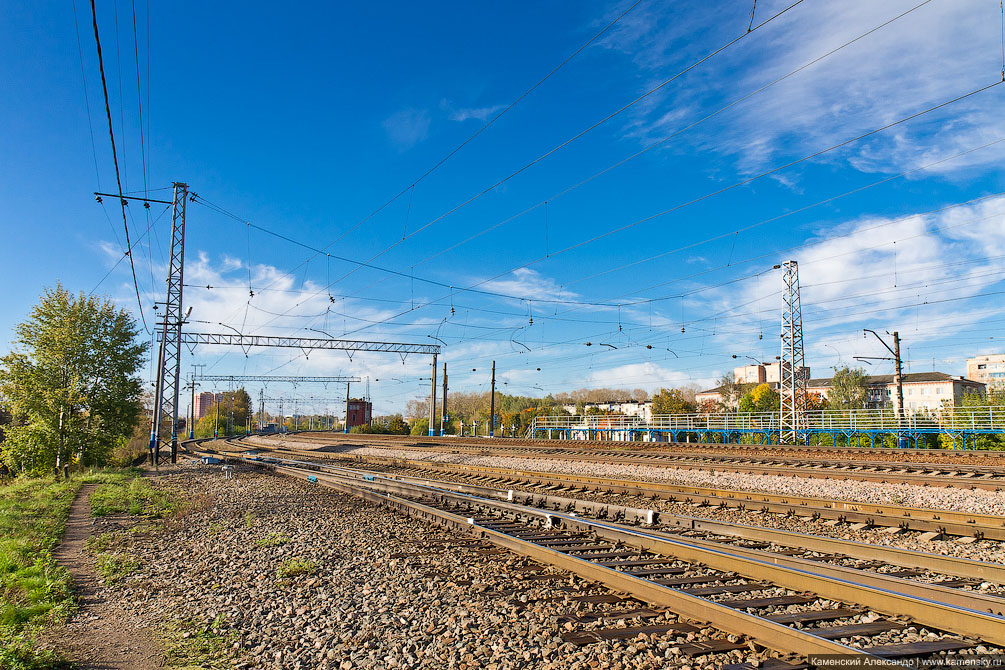 Осень, Сергиев Посад, Тураково, малодеятельные линии, ППЖТ