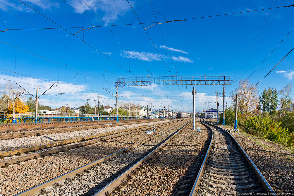 Осень, Сергиев Посад, Тураково, малодеятельные линии, ППЖТ