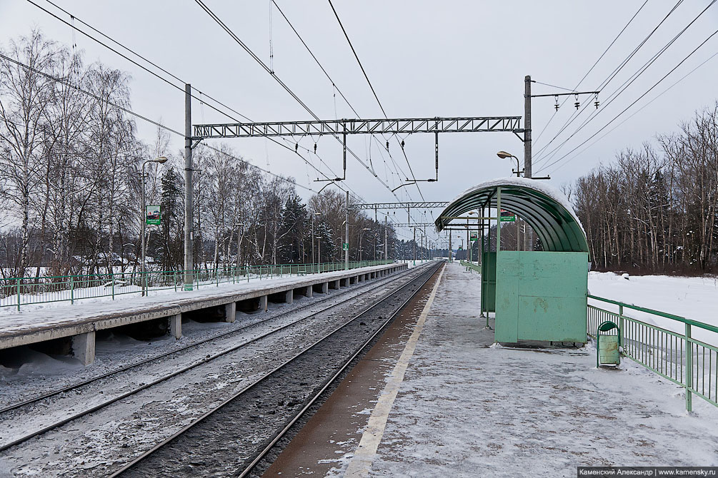 Белорусское направление, Московская область, железная дорога, станции, платформы, Тучково, Чапаевка, Полушкино, Санаторная, Театральная