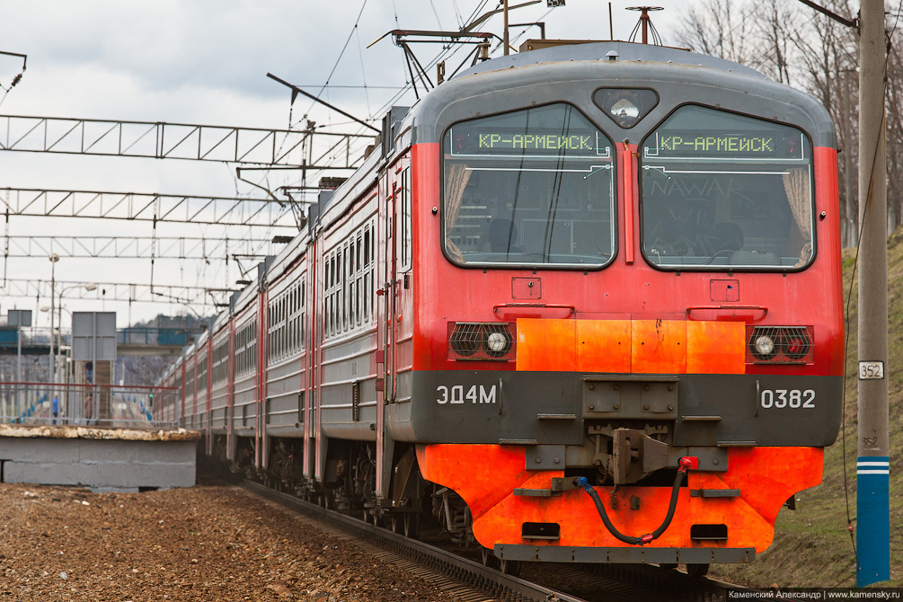 Московская область, Пушкино, Мамоновская, железная дорога, электричка, поезд, платформа, Заветы Ильича