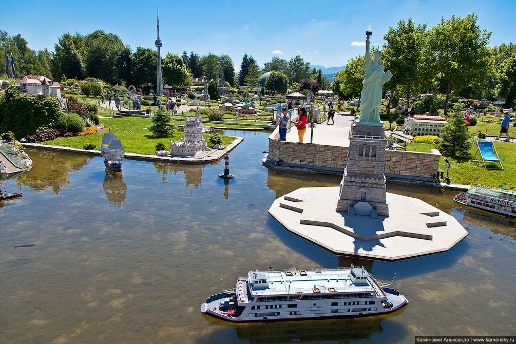 Австрия, Клагенфурт, Минимундус, Minimundus, Klagenfurt, Kärnten, Austria, Österreich, парк миниатюр