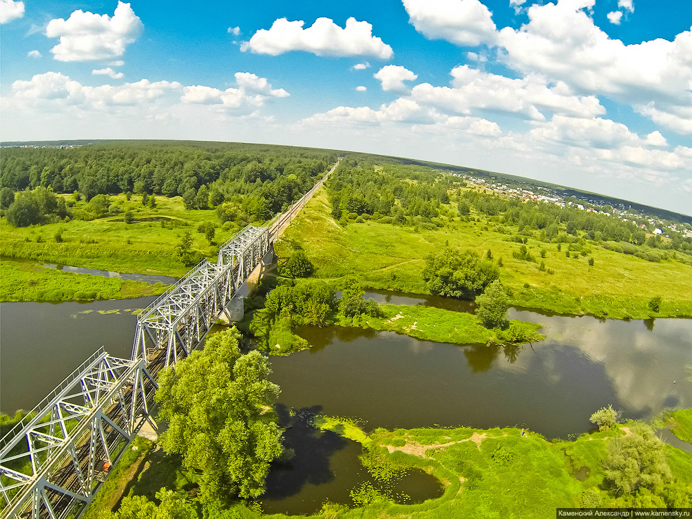 Московская область, с высоты птичего полета, аэросъемка, dji phantom