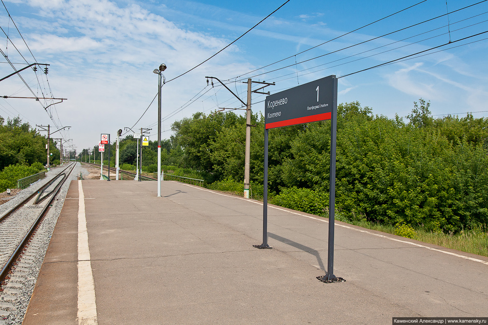 Россия, Московская область, Овражки, Казанское направление, железная дорога