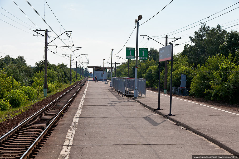 Россия, Московская область, Овражки, Казанское направление, железная дорога