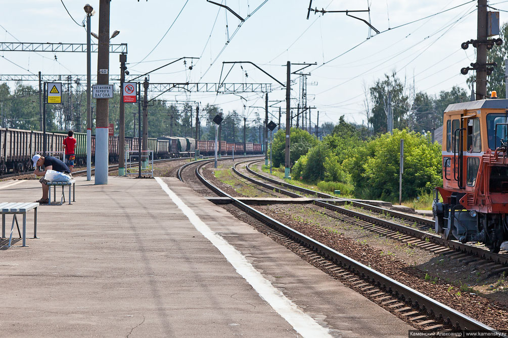 Россия, Московская область, Овражки, Казанское направление, железная дорога