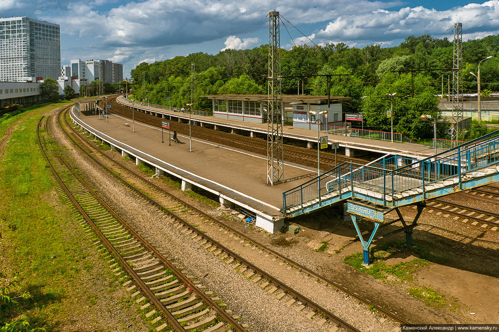 Москва, Рижское направление, платформы