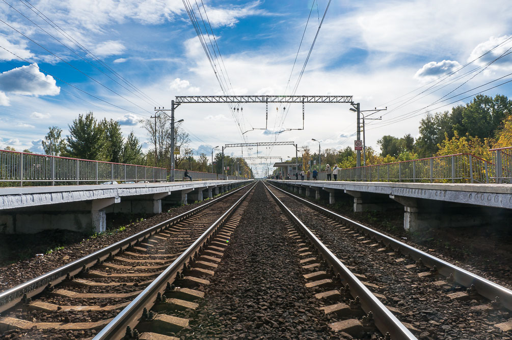 Московская область, Савёловское направление, Лобня, Долгопрудный, Некрасовская, Водники, осень, железная дорога, поезда, электрички, платформы, станции