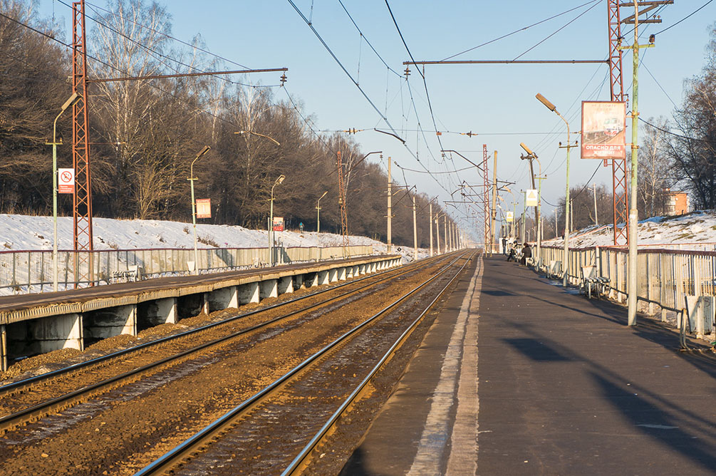 Московская область, Курское направление, Подольск, Гривно, Весенняя, станции, платформы, электропоезда