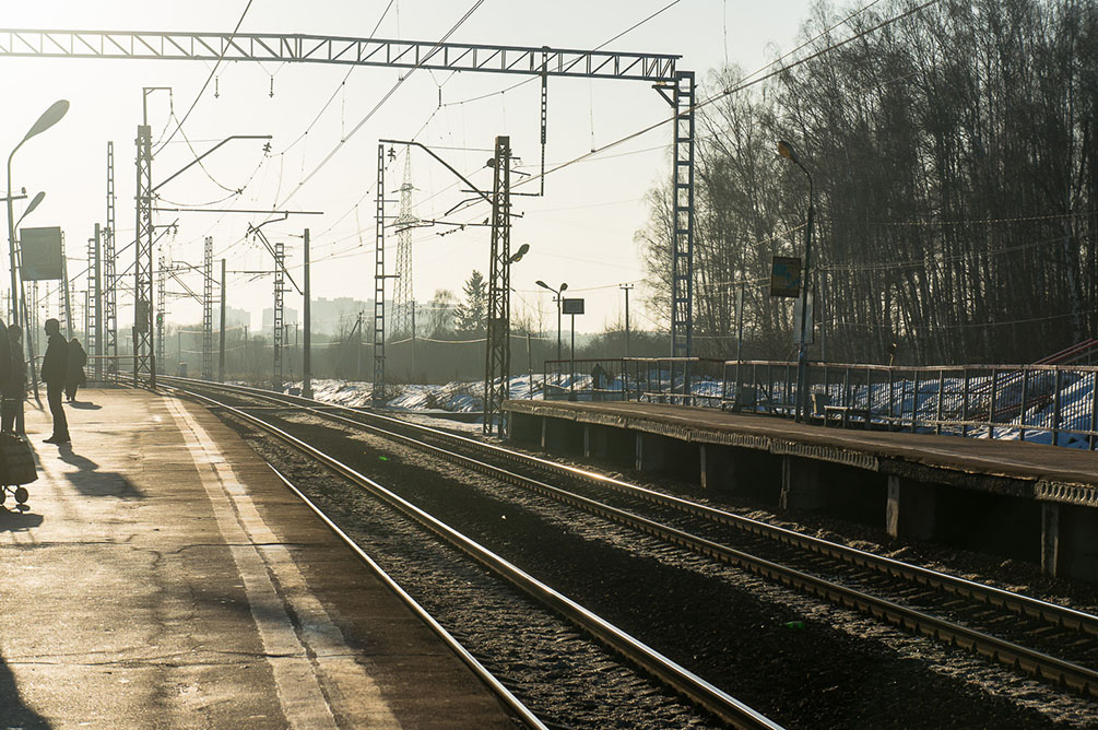 Московская область, Курское направление, Подольск, Гривно, Весенняя, станции, платформы, электропоезда