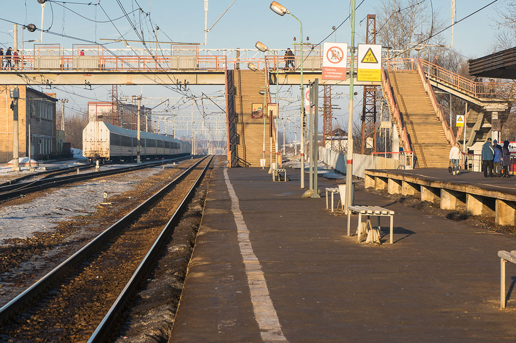 Московская область, Курское направление, Подольск, Гривно, Весенняя, станции, платформы, электропоезда