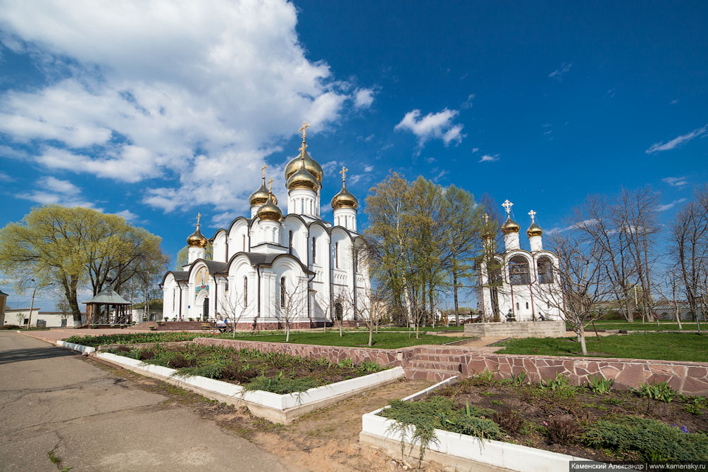 Ярославская область, Переславль, Никольский монастырь, квадрокоптер, полеты, взгляд с высоты