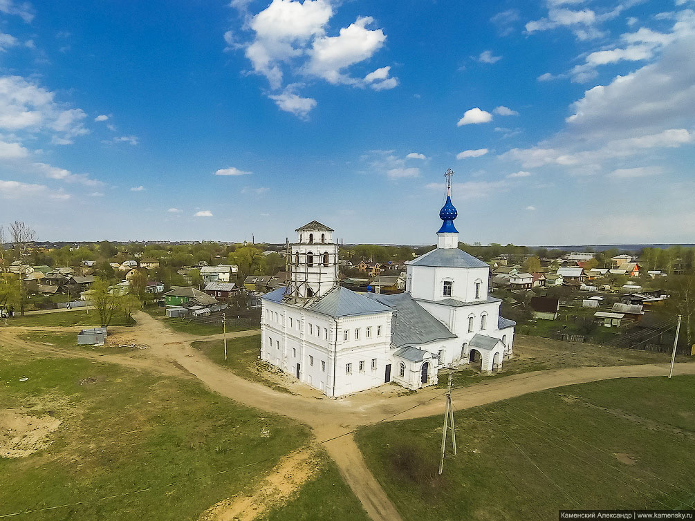 Ярославская область, Переславль, Никольский монастырь, квадрокоптер, полеты, взгляд с высоты