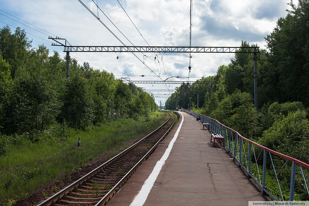 Московская область, Савёловское направление, платформы и станции, лето, хорошо