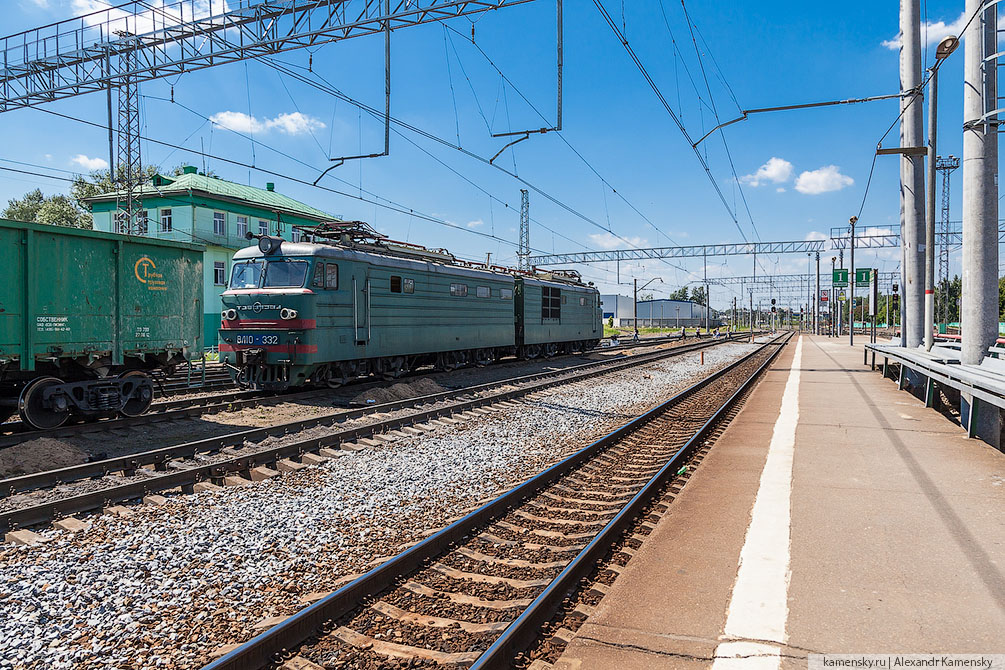 Лето, Московская область, Казанское направление, смена сторон