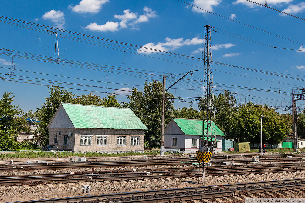 Лето, Московская область, Казанское направление, смена сторон