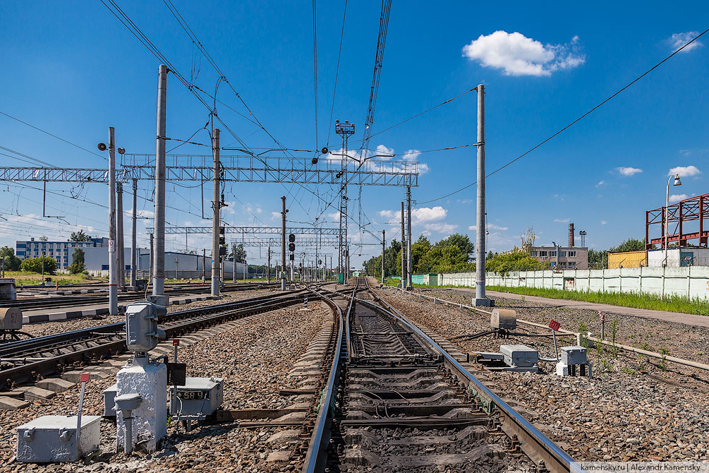 Лето, Московская область, Казанское направление, смена сторон