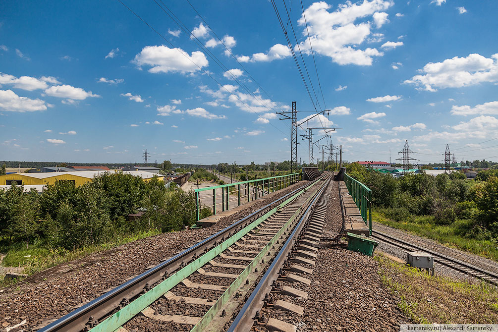 Лето, Московская область, Казанское направление, смена сторон