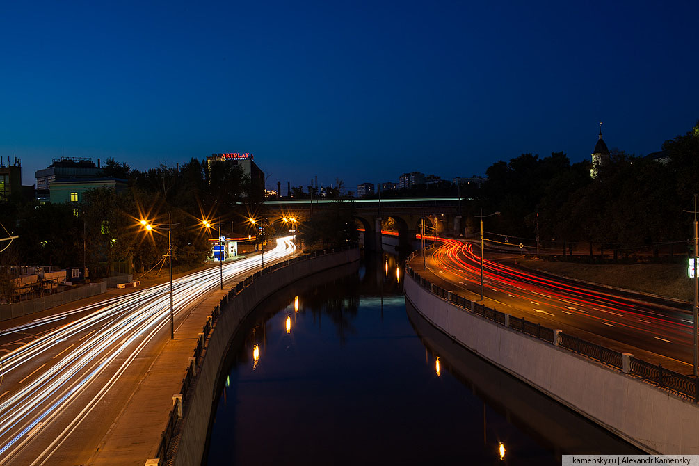 Москва, лето, ночные фотографии