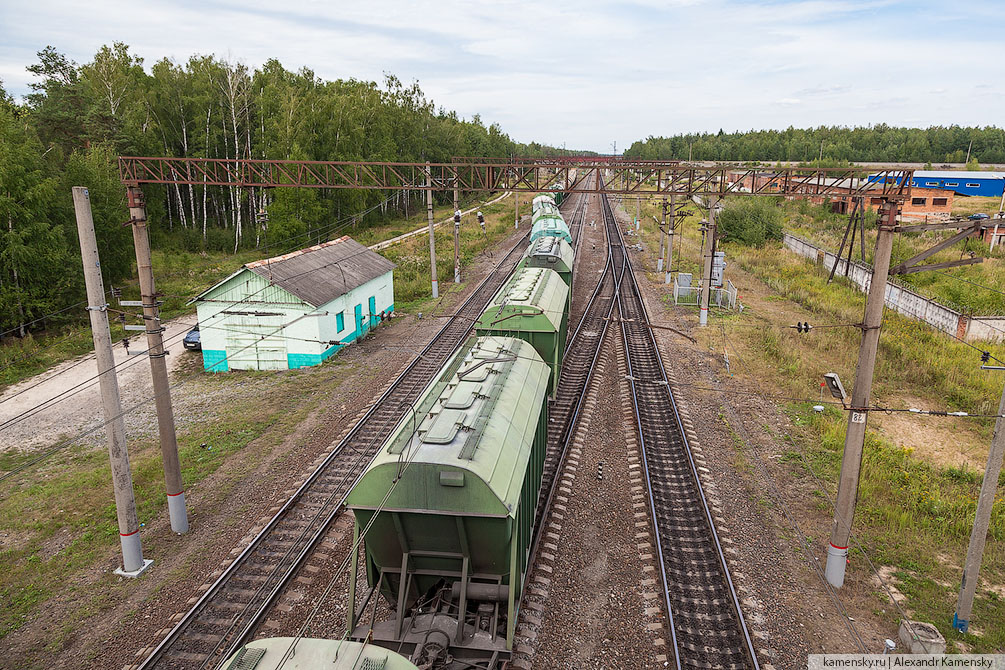 Московская область, Большое кольцо МЖД, Куровская, Нерская, лето, хорошо