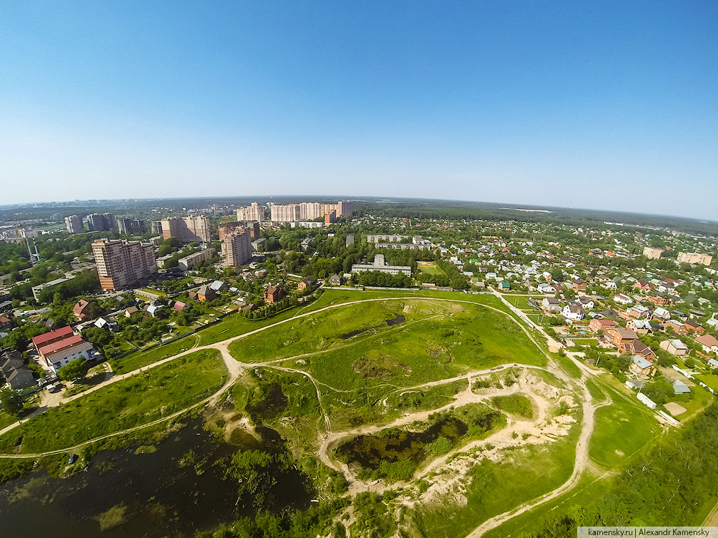 Московская область, лето, ярославское направление, квадрокоптер, с высоты, красота