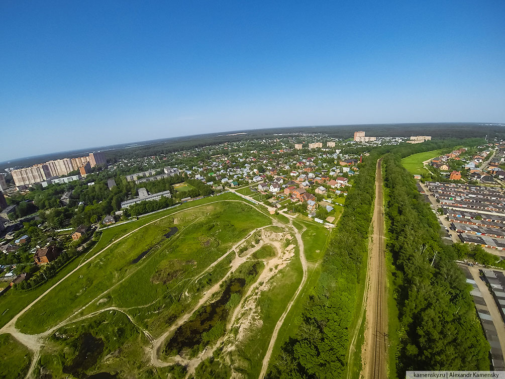 Московская область, лето, ярославское направление, квадрокоптер, с высоты, красота