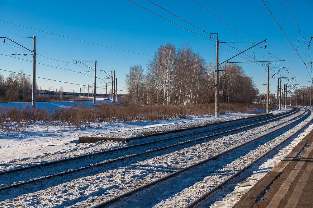 Рязанское направление, станции, платформы, фотография, Депо