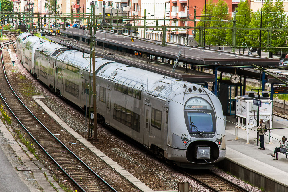 Швеция, Стокгольм, жд, железные дороги, Sverige, Jarnvag, sj, railways, sweden, Solna Station