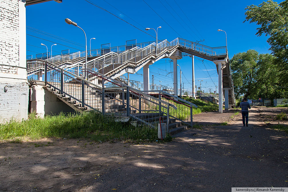 Московская область, Павелецкое направление, Белые Столбы, лето