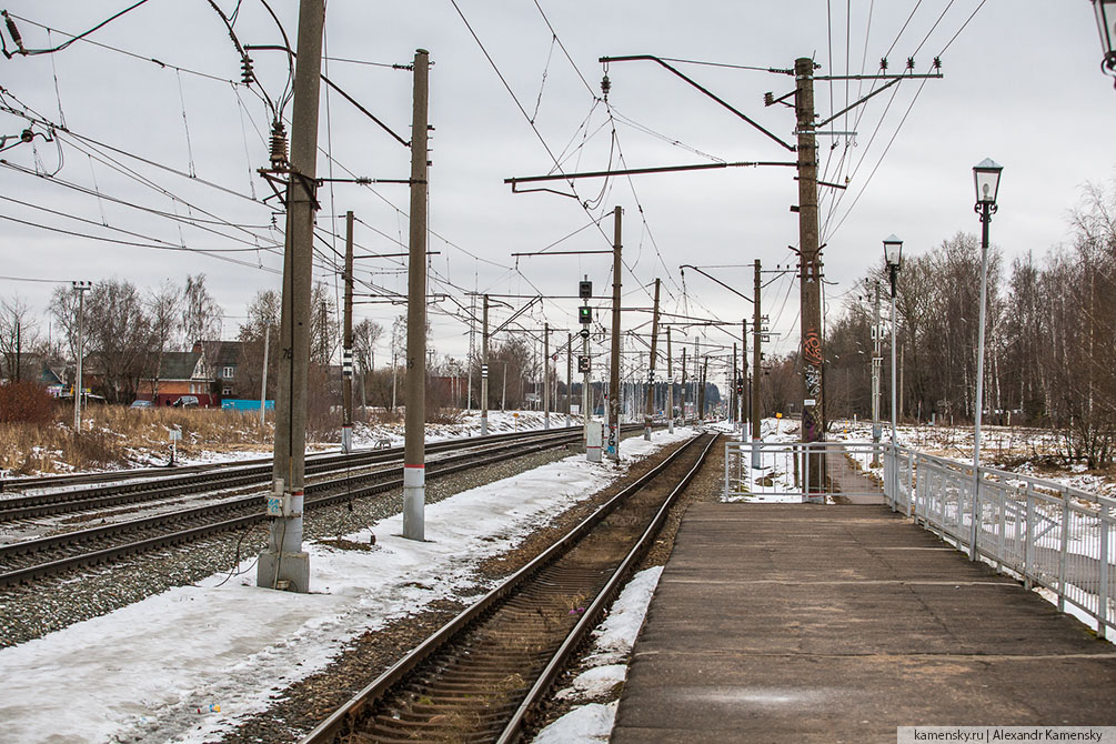 Московская область, зима, Ярославское направление