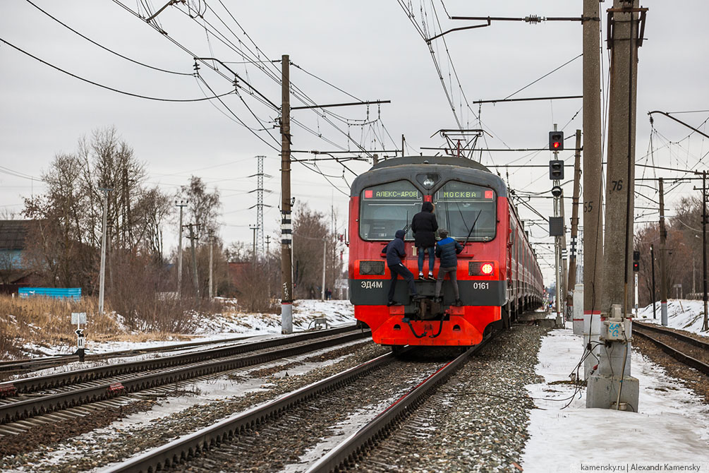 Московская область, зима, Ярославское направление