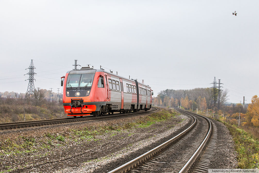 Московская область, Павелецкое направление, тепловозы, осень