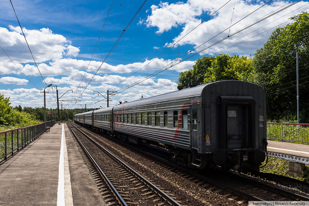 Московская область, река, Клязьма, закат, весна, март