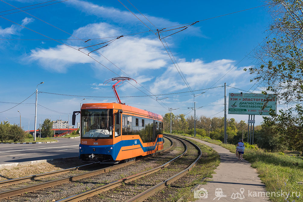 Московская область, лето, Коломна, трамвай