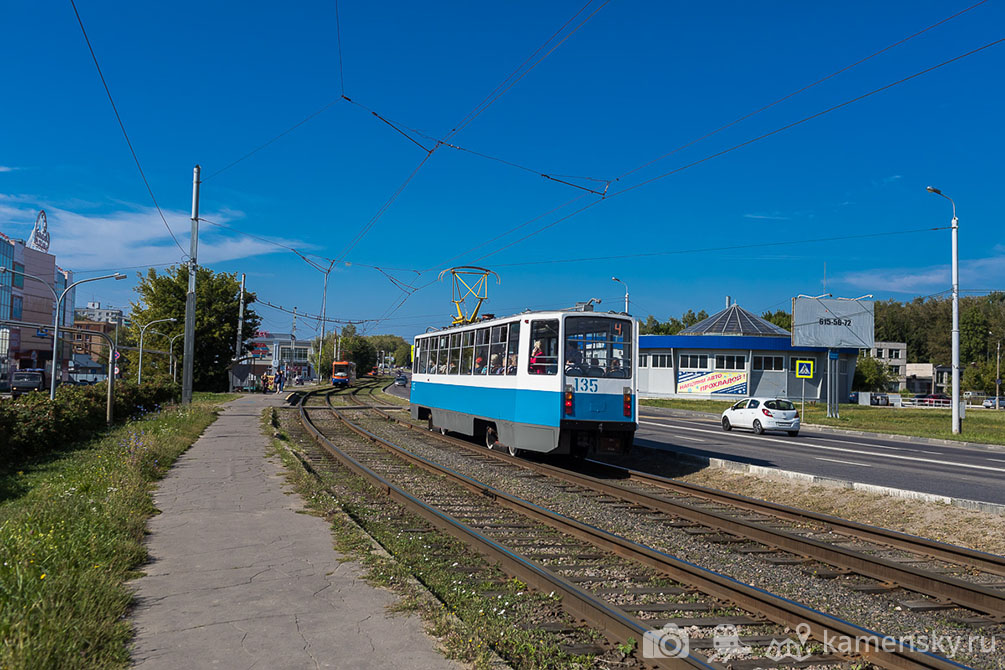 Московская область, лето, Коломна, трамвай