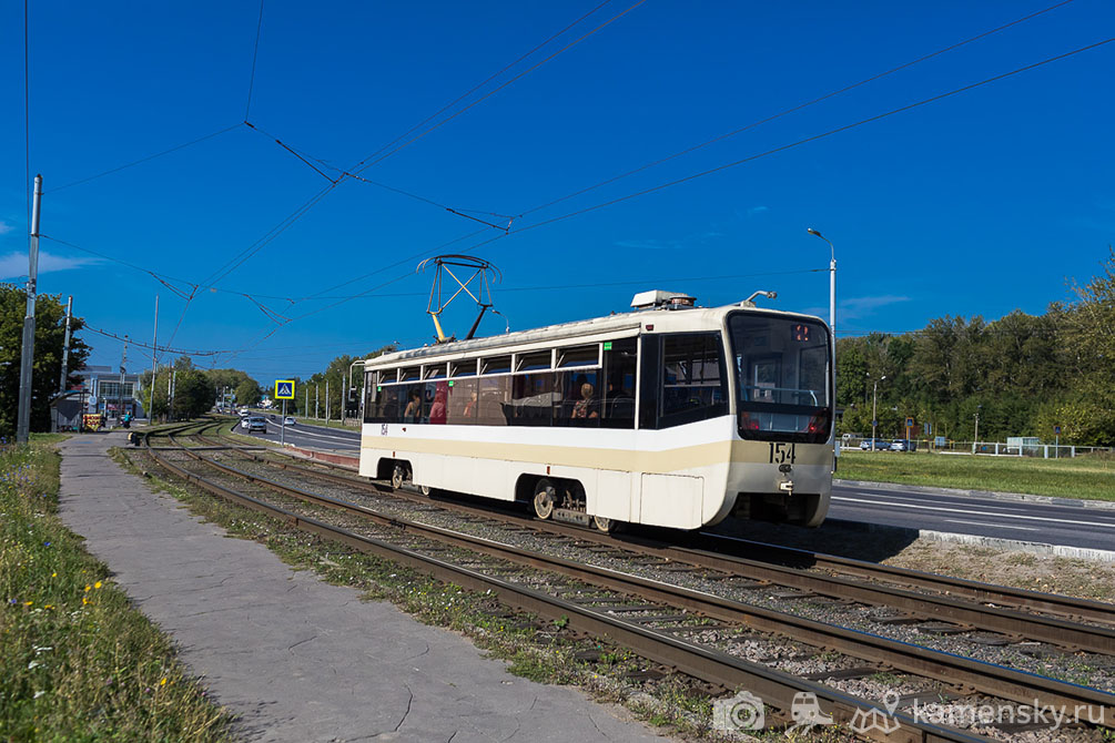 Московская область, лето, Коломна, трамвай