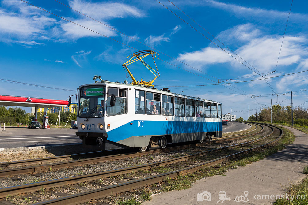 Московская область, лето, Коломна, трамвай