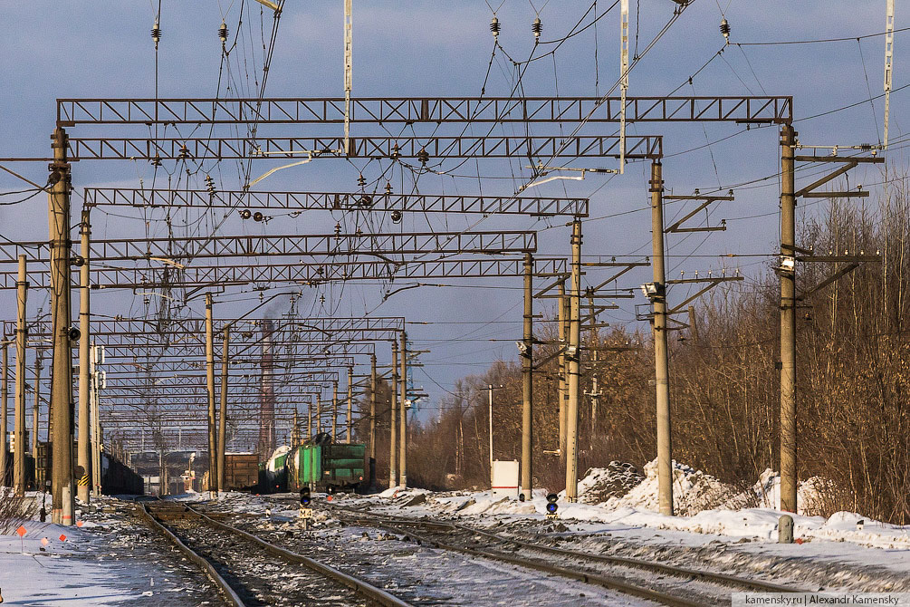 Московская область, Павелецкое направление, тепловозы, осень