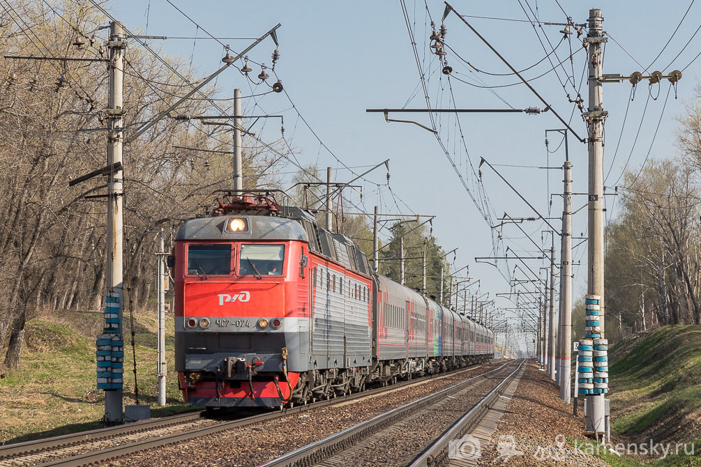 Московская область, Ярославское направление, весна