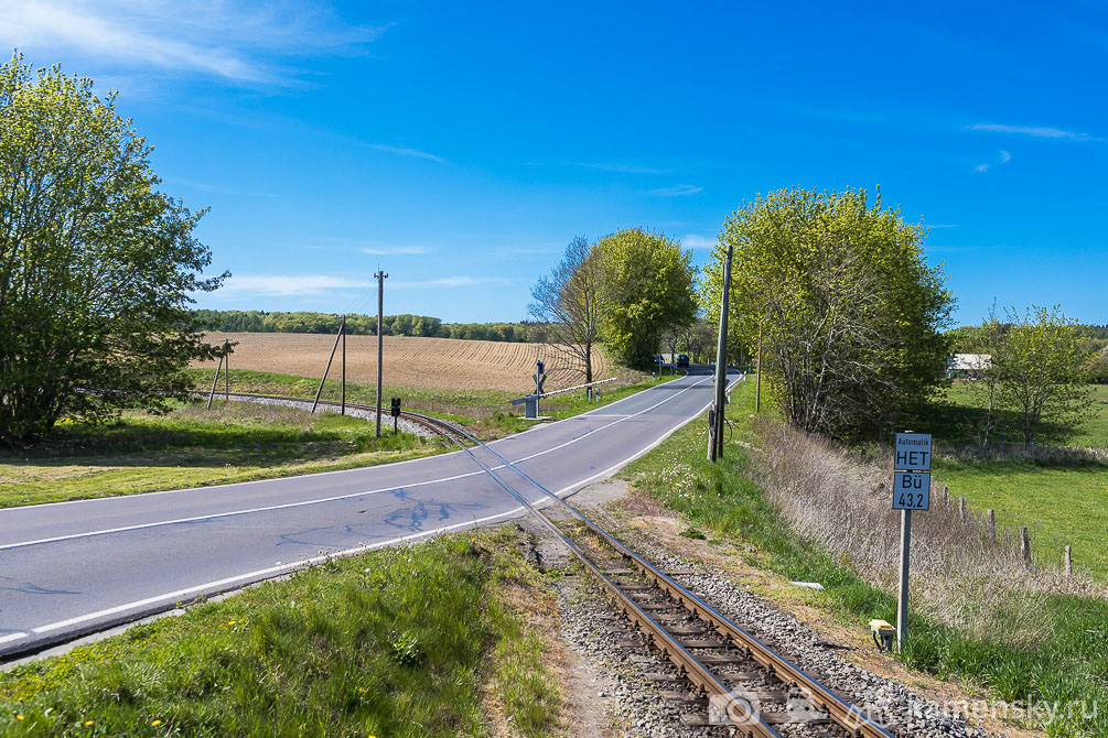 Германия, Рюген, Путбус, Putbus, Binz, Бинц, Rügensche Bäderbahn (RüKB), Ревущий Роланд, УЖД, Узкоколейка, Germany