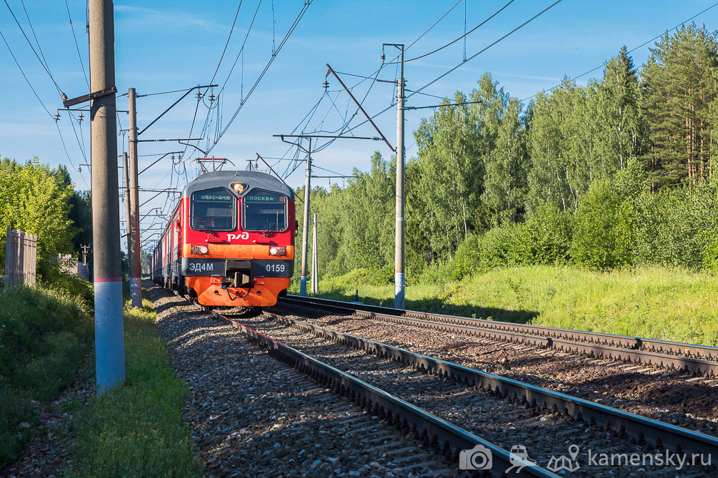 Московская область, Ярославское направление, весна