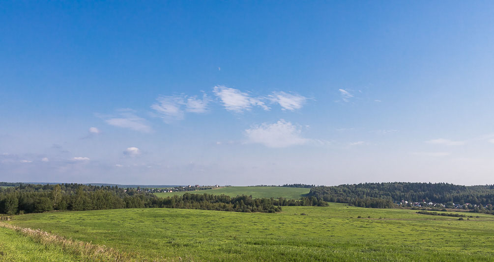 Тульская область, Рязанская область, поля, весна