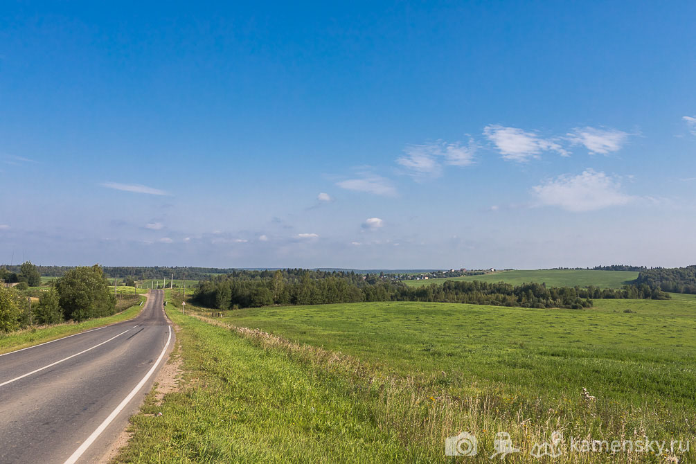 Тульская область, Рязанская область, поля, весна