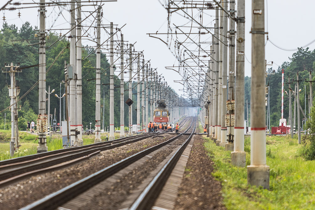 Московская область, Горьковское направление, ЭД4М-0500, лето, электропоезд